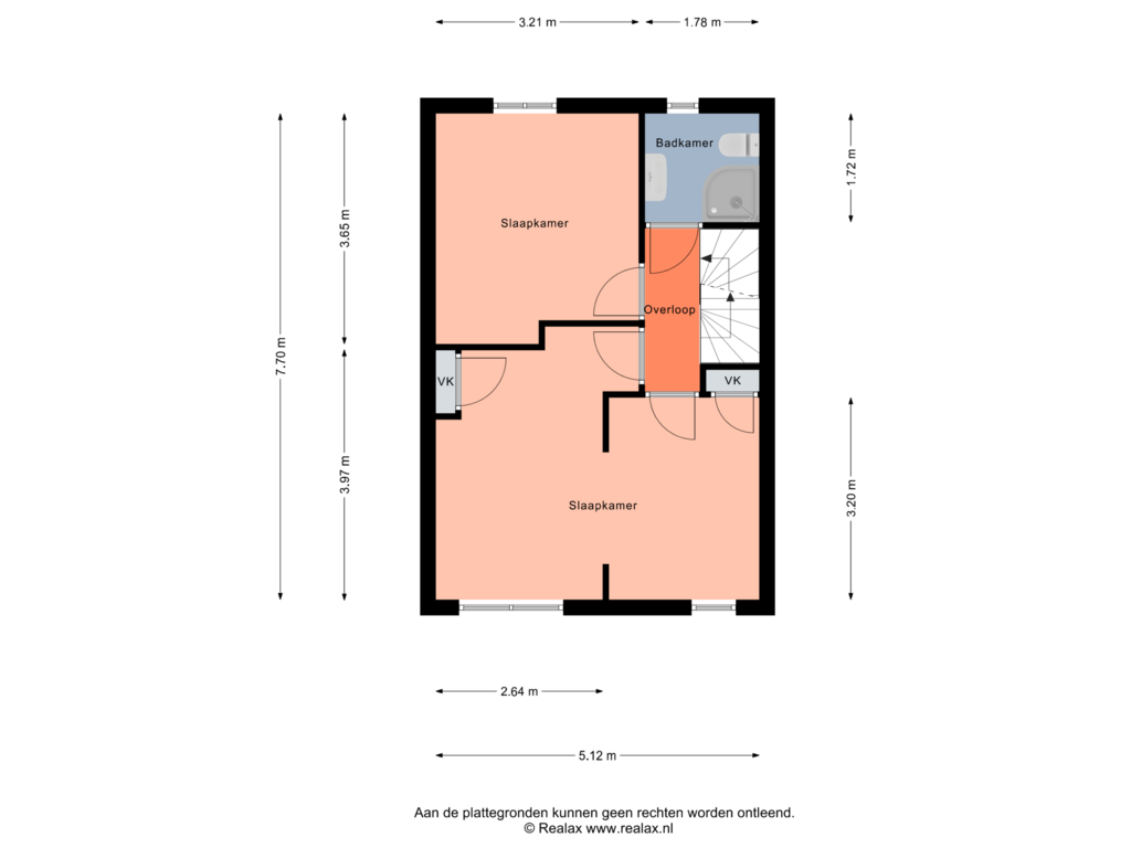 Bekijk plattegrond van Verdieping 1 van Piet Heinstraat 3