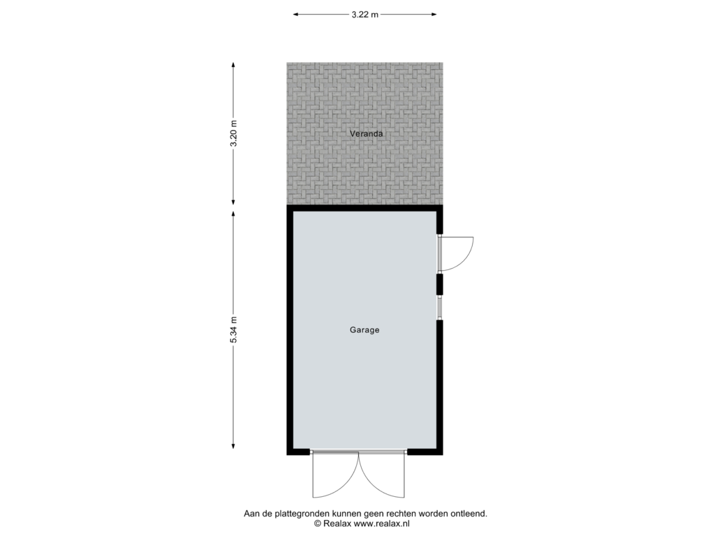 Bekijk plattegrond van Garage van Piet Heinstraat 3