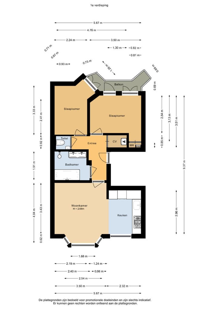 Foto 26 van Kribbestraat 60-1
