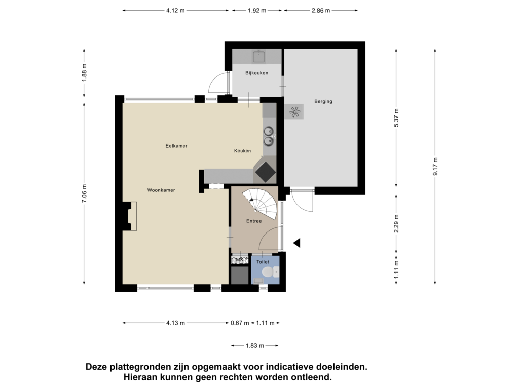 Bekijk plattegrond van Begane Grond van Scaldisstraat 11