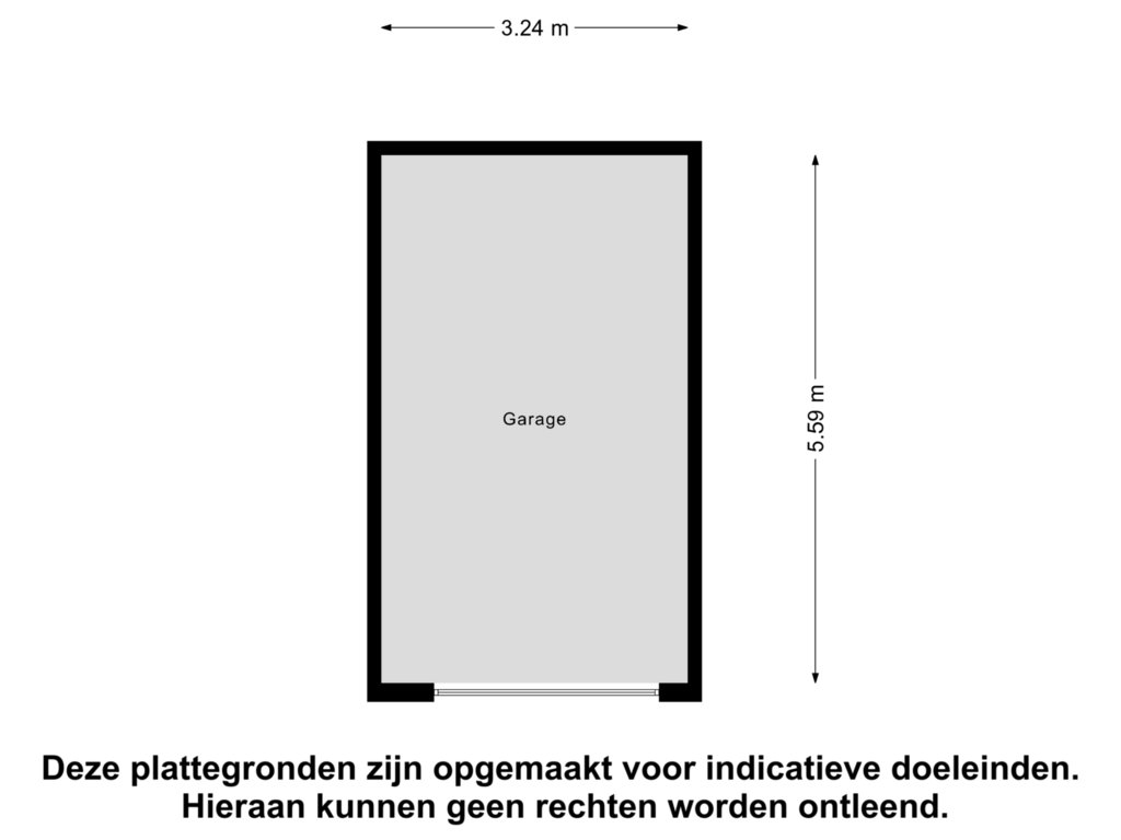 Bekijk plattegrond van Garage van Scaldisstraat 11