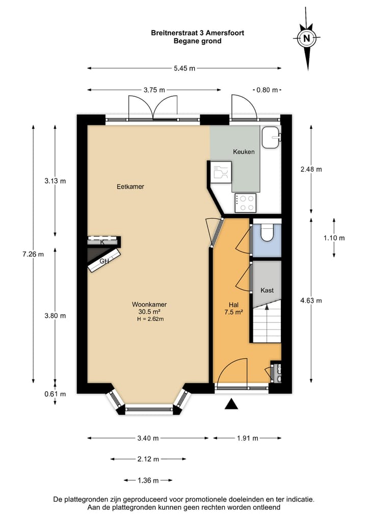 Foto 32 van Breitnerstraat 3