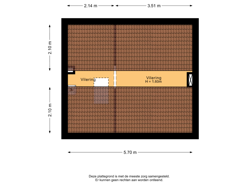 Bekijk plattegrond van Vliering van Welleweg 9