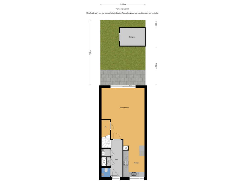 Bekijk plattegrond van Perceeloverzicht van Zeezwaluwstraat 53