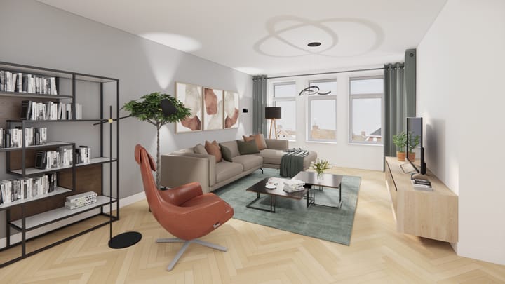 Foto 2 van Vaart ZZ 41a 1e verdieping (bouwnummer 10)