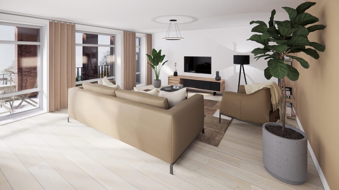 Foto 2 van Vaart ZZ 42b 2e verdieping (bouwnummer 14)