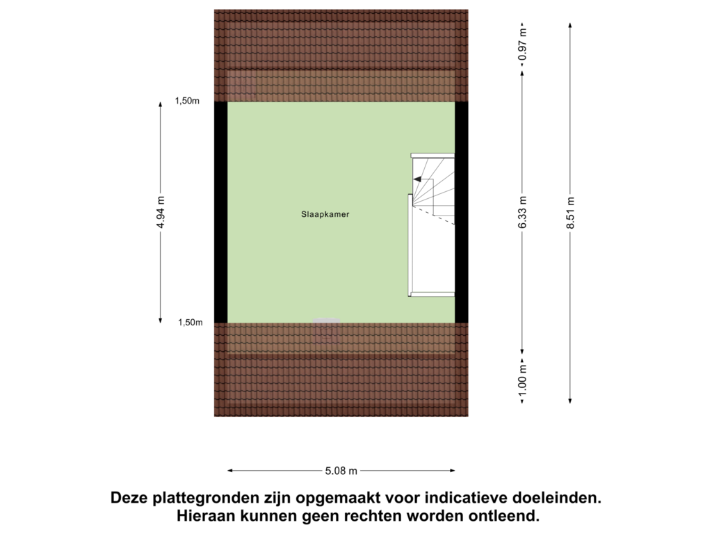 Bekijk plattegrond van Tweede Verdieping van Boeier 9