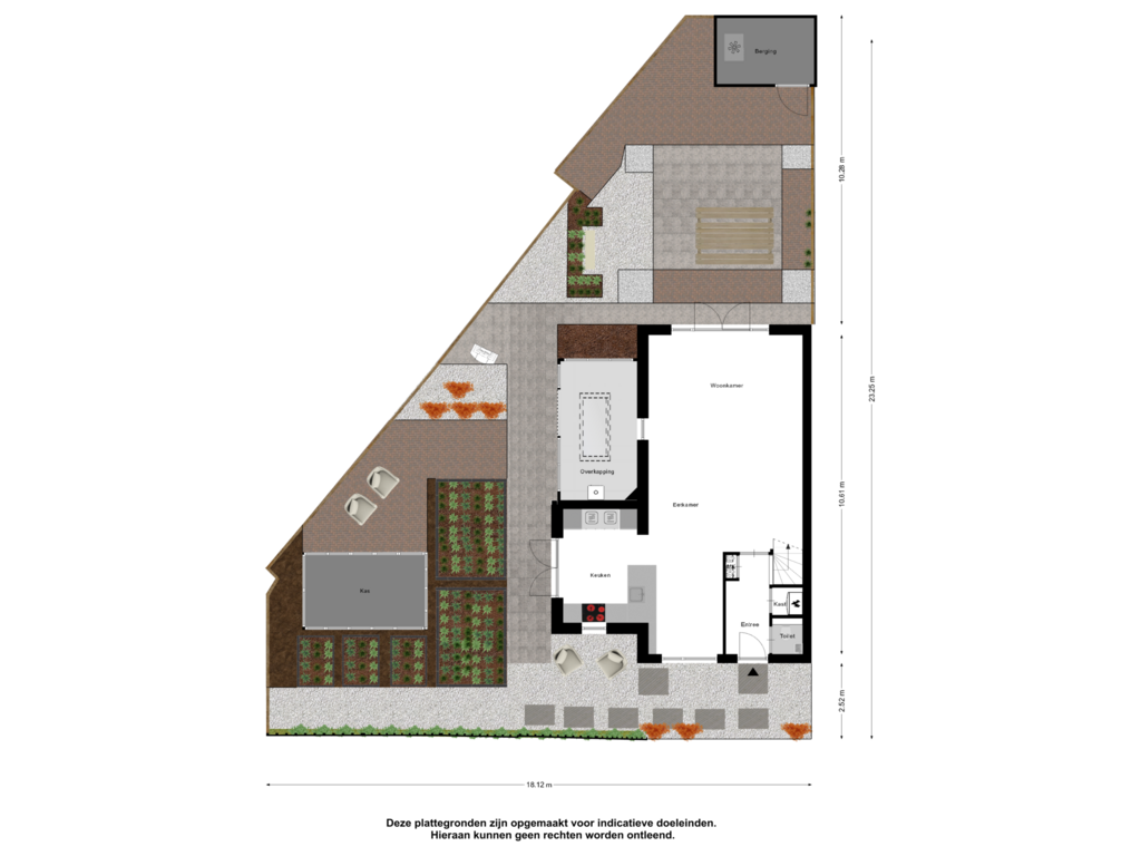 Bekijk plattegrond van Begane Grond_tuin van Fregat 36