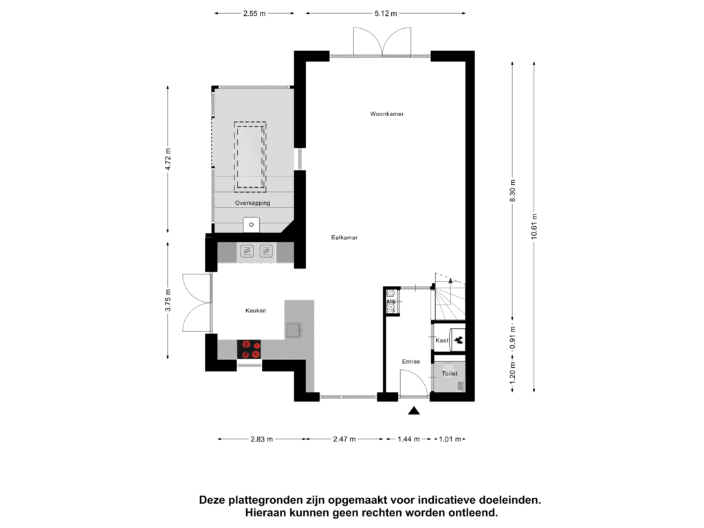 Bekijk plattegrond van Begane Grond van Fregat 36