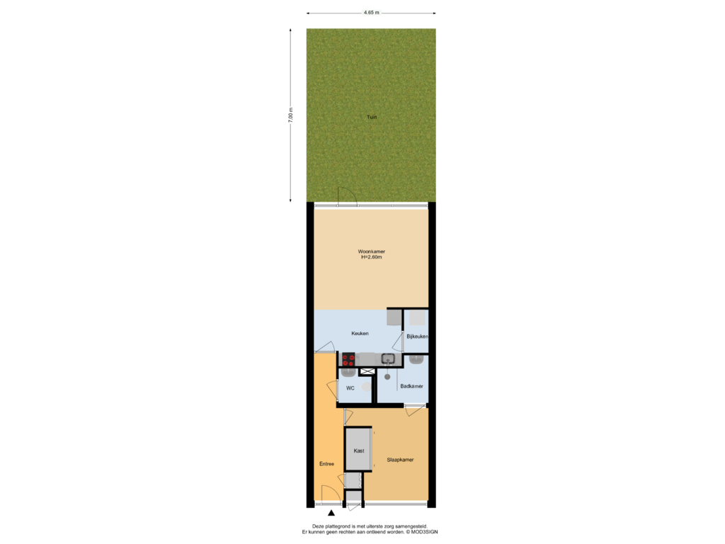 Bekijk plattegrond van Situatie van Jacob Boekestraat 3