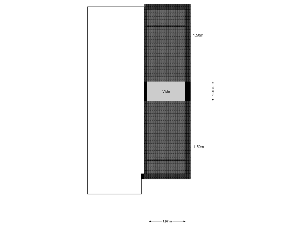 View floorplan of Vide of Roodenbroek 21