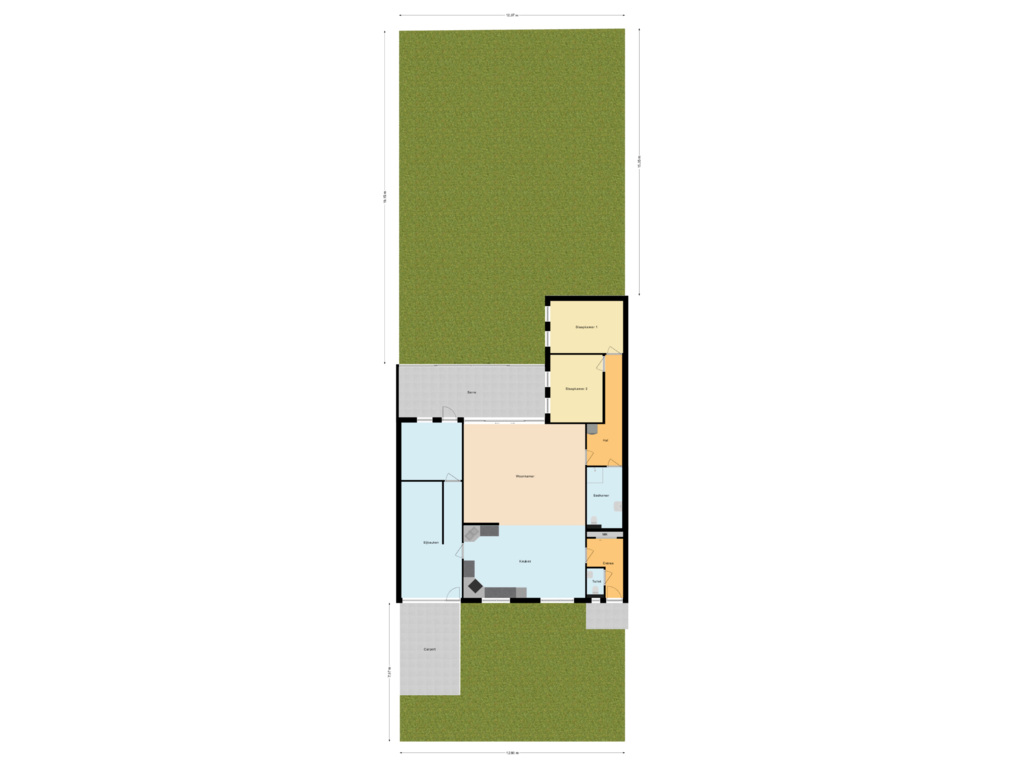 Bekijk plattegrond van Situatie van Brinkkamp 2