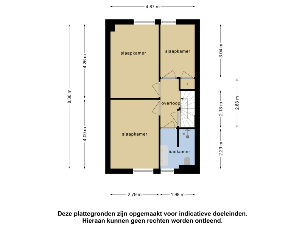 Bekijk plattegrond van 1e verdieping van Petuniastraat 7