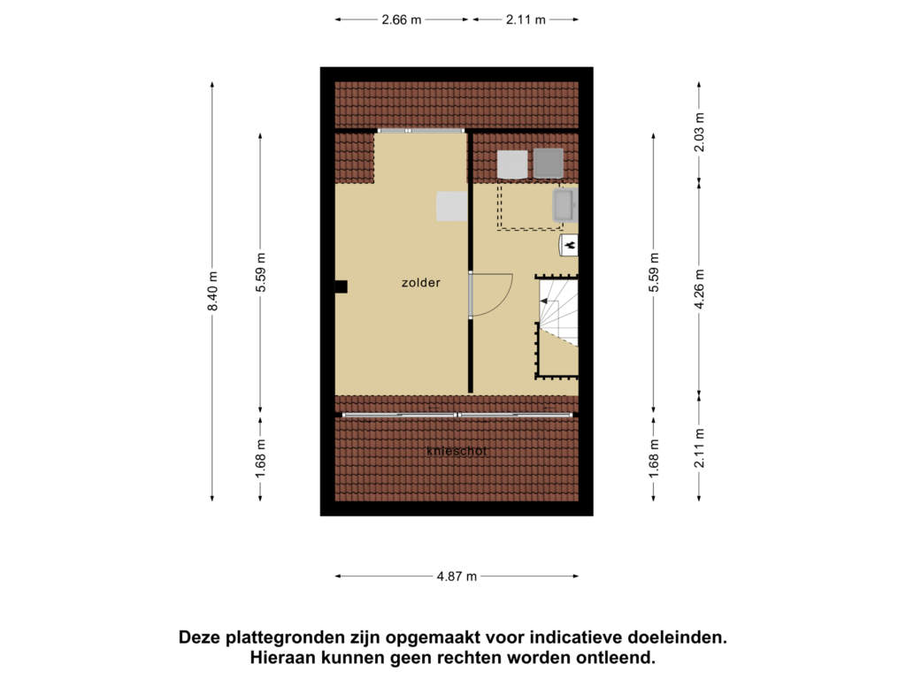 Bekijk plattegrond van 2e verdieping van Petuniastraat 7