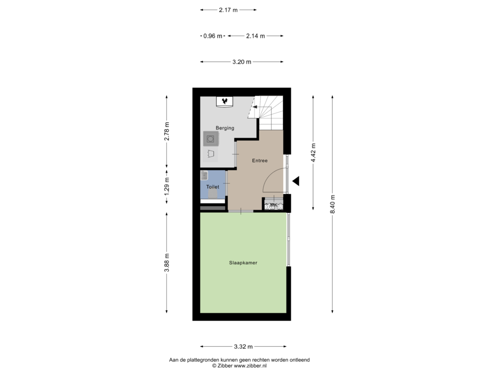 Bekijk plattegrond van Begane grond van Geert Niemeijerhof 7