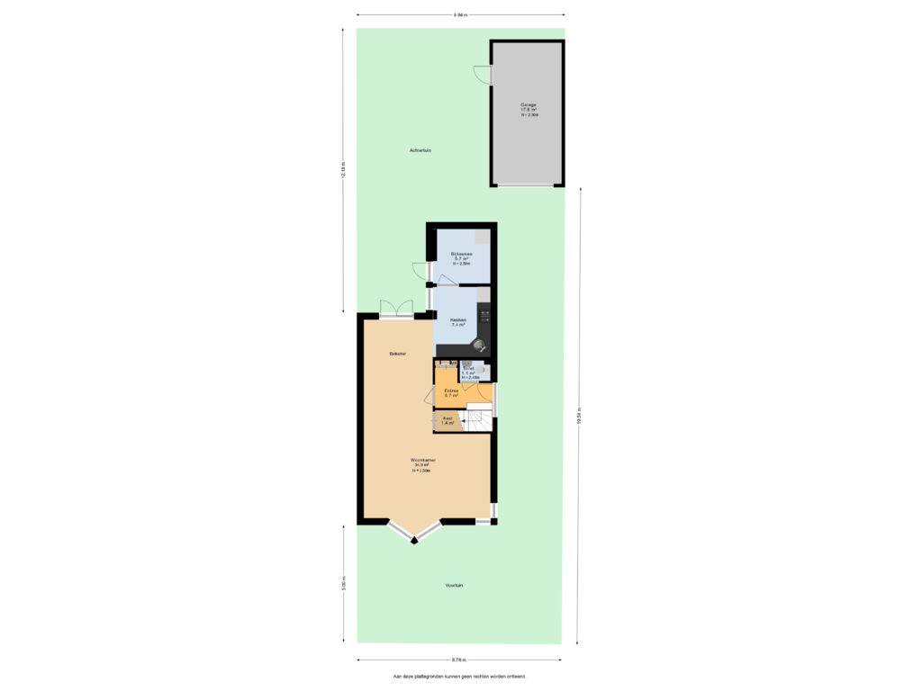 Bekijk plattegrond van Situatie van It Houtstek 5