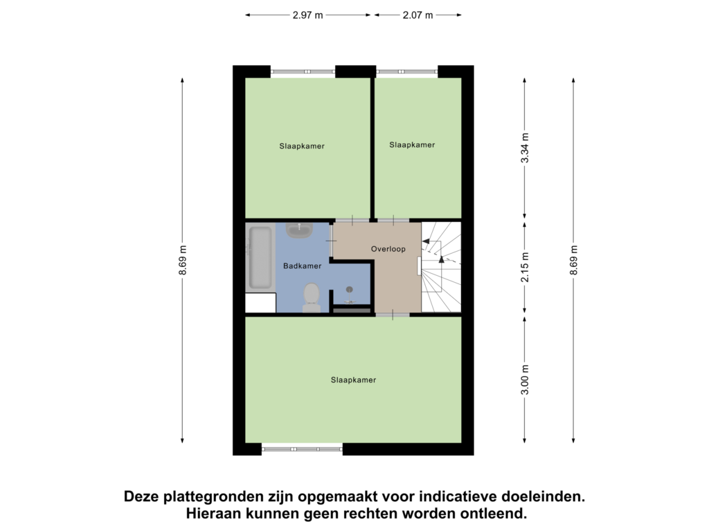 Bekijk plattegrond van Eerste Verdieping van Ruygekroft 47