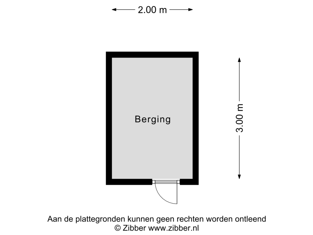 Bekijk plattegrond van Berging van Wulverhorst 40