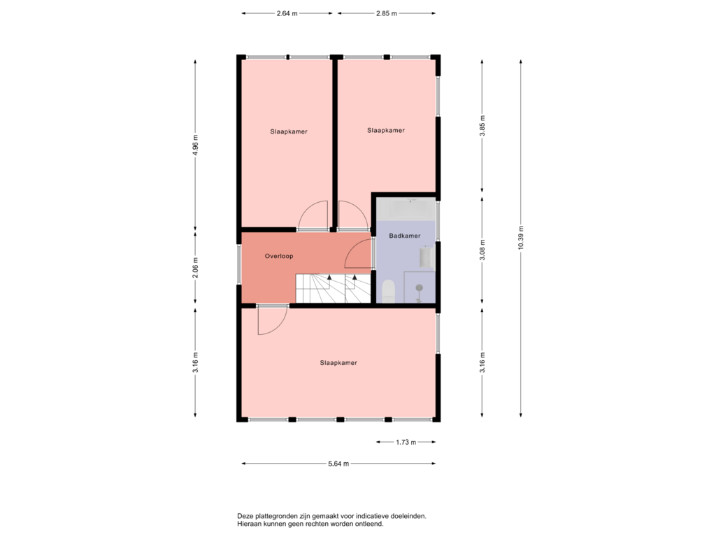 Bekijk plattegrond van Floor 1 van Jonker 6