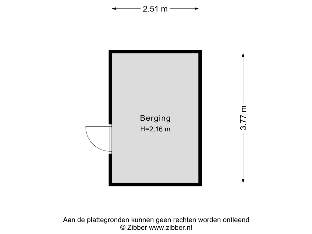 Bekijk plattegrond van Berging van Saturnus 77