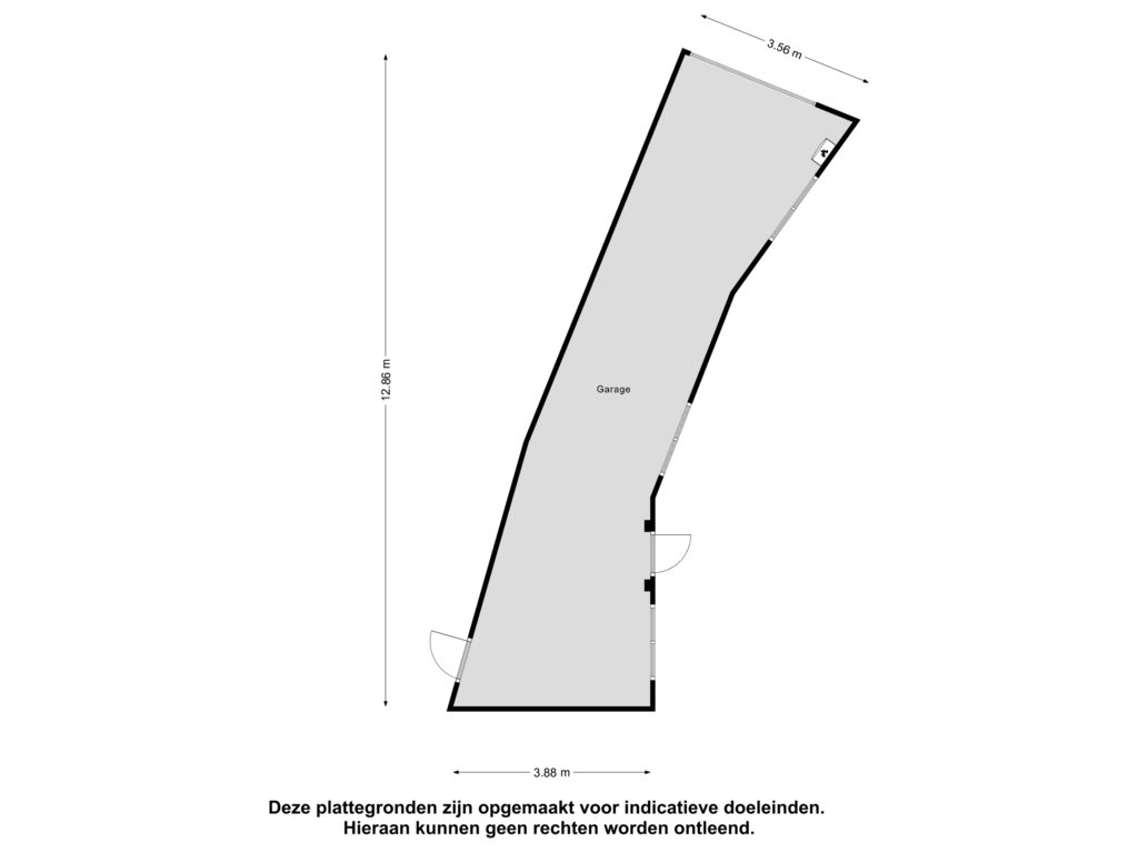 Bekijk plattegrond van Garage van Jan Luykenstraat 62