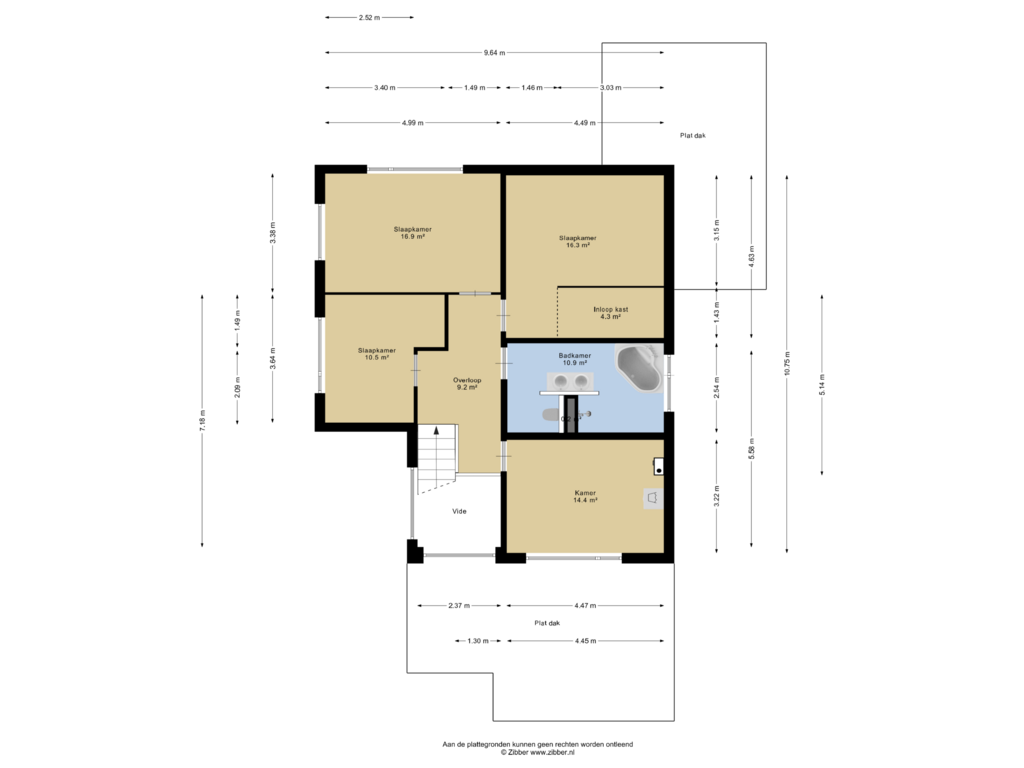 Bekijk plattegrond van Eerste Verdieping van Schuytbos 36