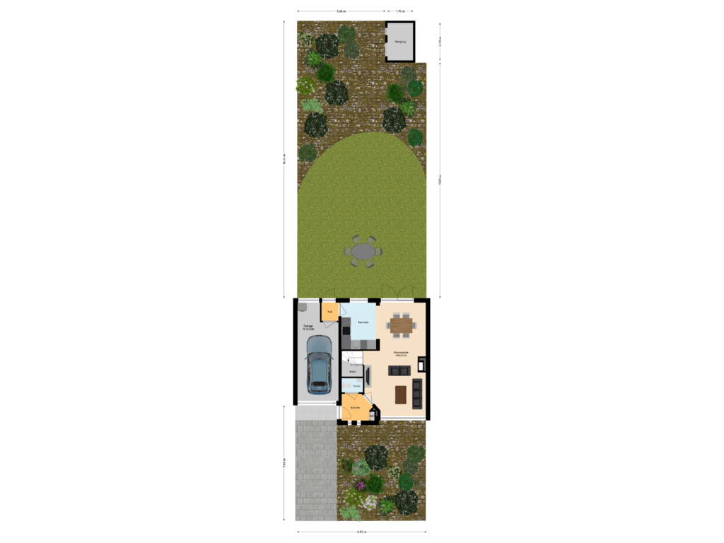 Bekijk plattegrond van Situatie van Harpdreef 6