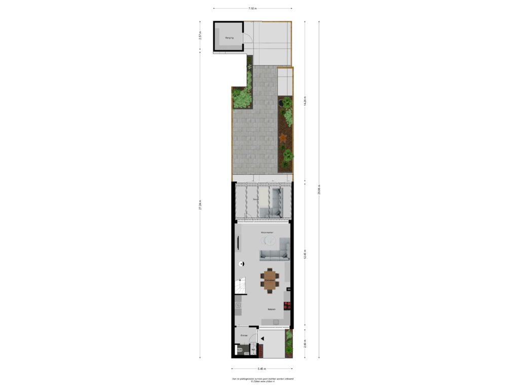 Bekijk plattegrond van Begane Grond _Tuin van Helmondstraat 50