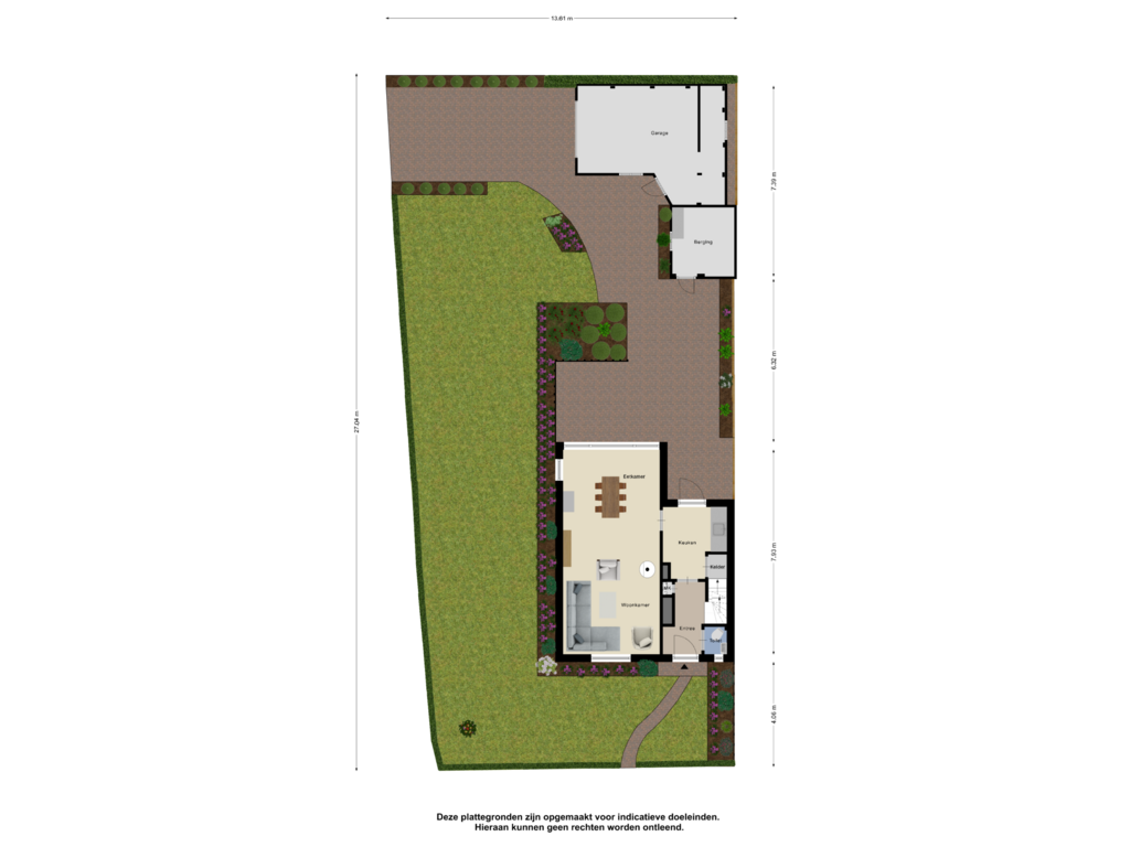 Bekijk plattegrond van Begane Grond_Tuin van Oranjelaan 17