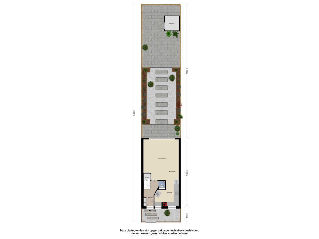 Bekijk plattegrond van Begane Grond Tuin van Waterhoen 4