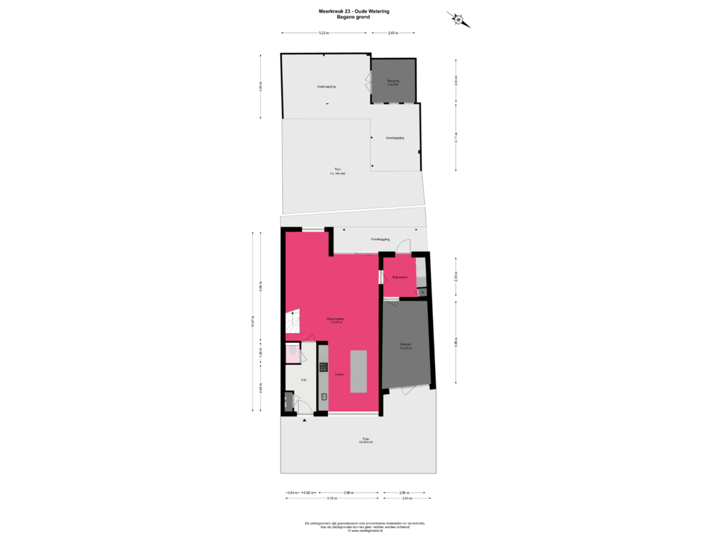 View floorplan of Begane_grond of Meerkreuk 23