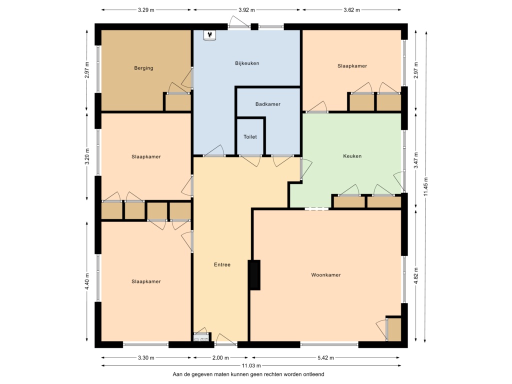 View floorplan of Begane grond of Eerbeekseweg 77