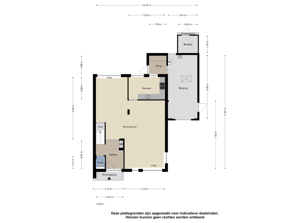 Bekijk plattegrond van Begane Grond van De Ring 9