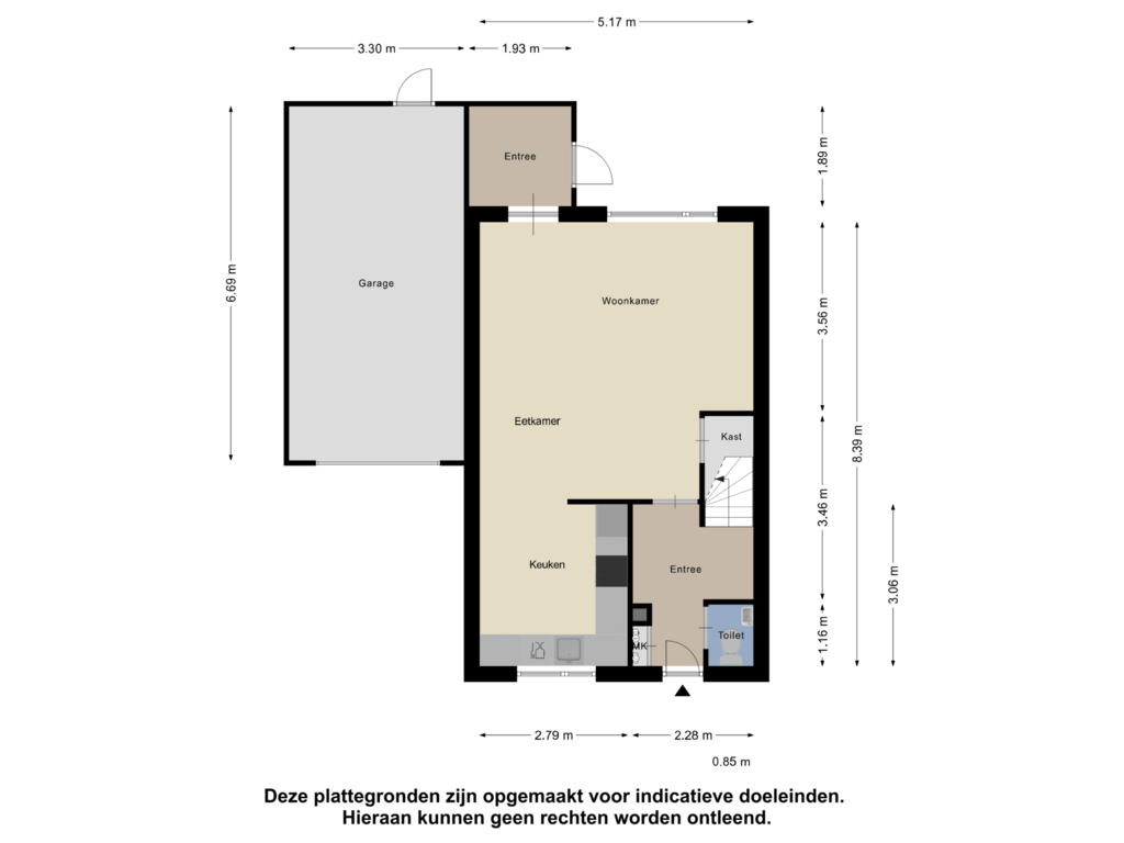 Bekijk plattegrond van Begane Grond van Hommelbrinkstede 72