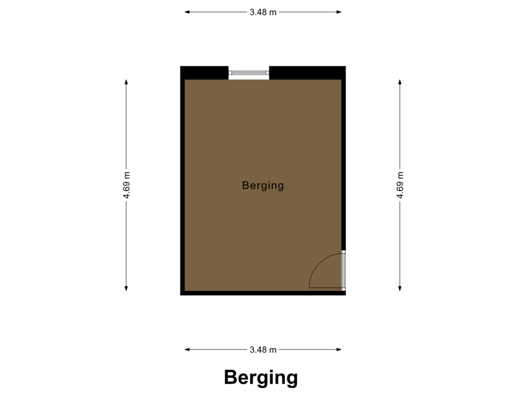 Bekijk plattegrond van Berging van Elisabethsdal 11