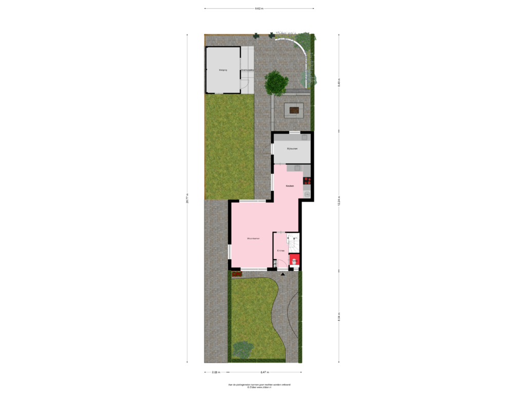 Bekijk plattegrond van Begane Grond_Tuin van Herweystrjitte 25