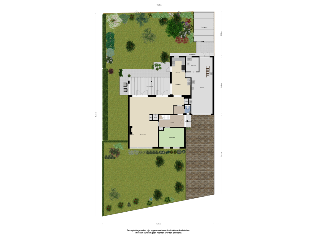 Bekijk plattegrond van Begane Grond-Tuin van Haagstraat 6