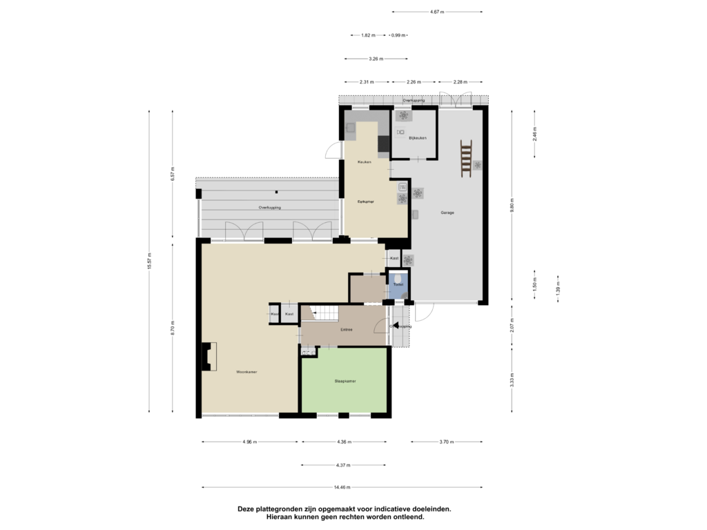 Bekijk plattegrond van Begane Grond van Haagstraat 6