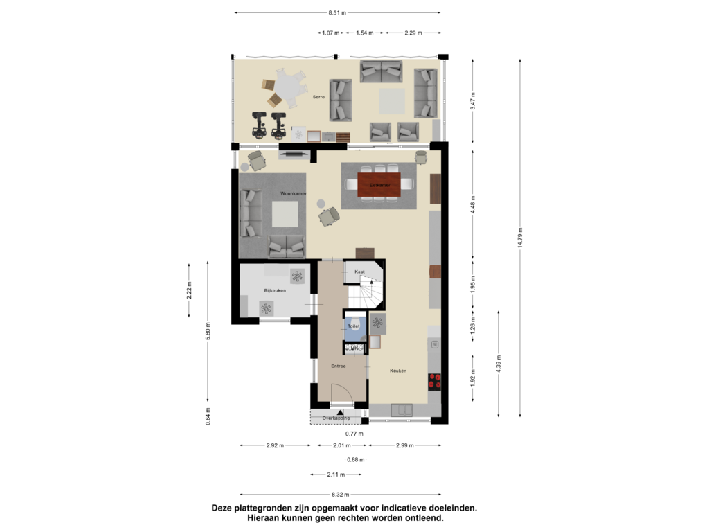 Bekijk plattegrond van Begane Grond van Moeraswederik 11