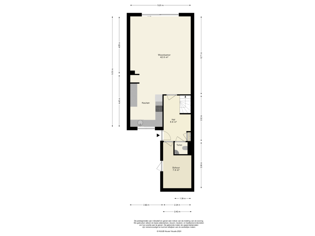 Bekijk plattegrond van Begane Grond van Archipel 34 39