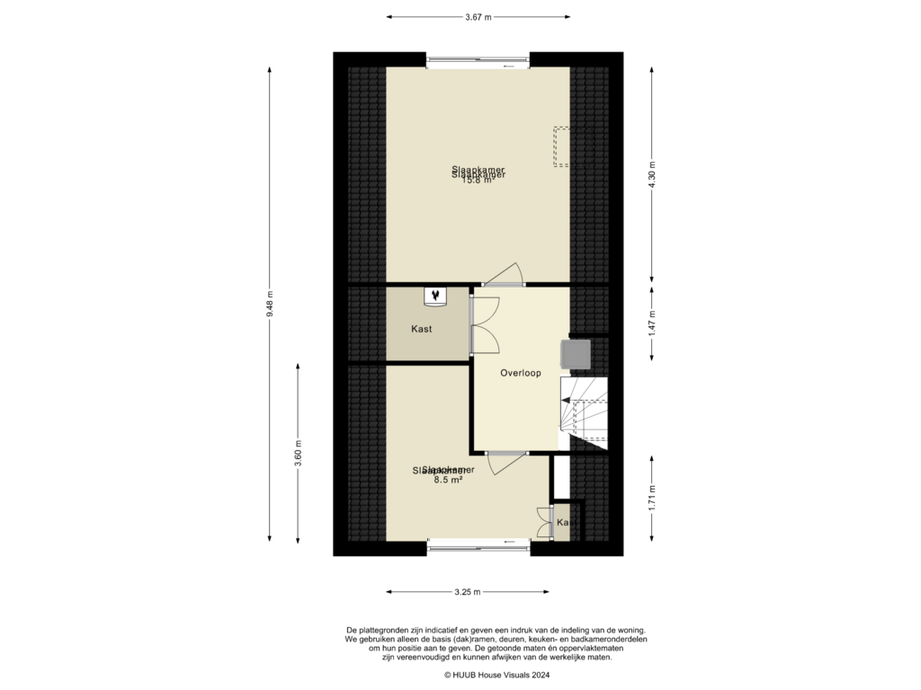 Bekijk plattegrond van 2e Verdieping van Archipel 34 39