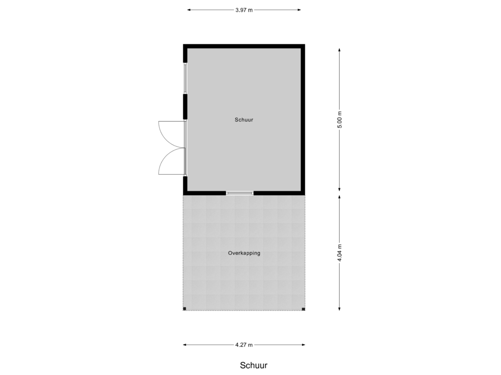 View floorplan of Schuur of Withagen 33