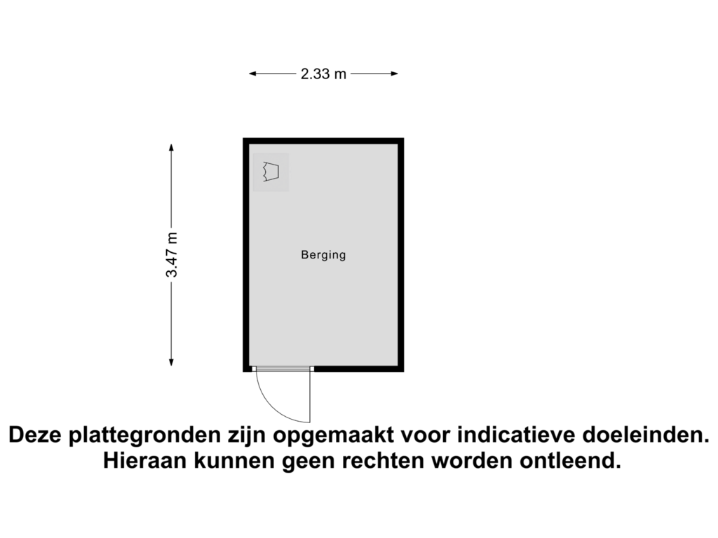 Bekijk plattegrond van Berging van Mortel 63