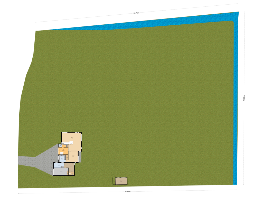 Bekijk plattegrond van Situatie van Miedloane 1