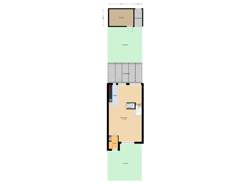 Bekijk plattegrond van Situatie van Doorsteek 10