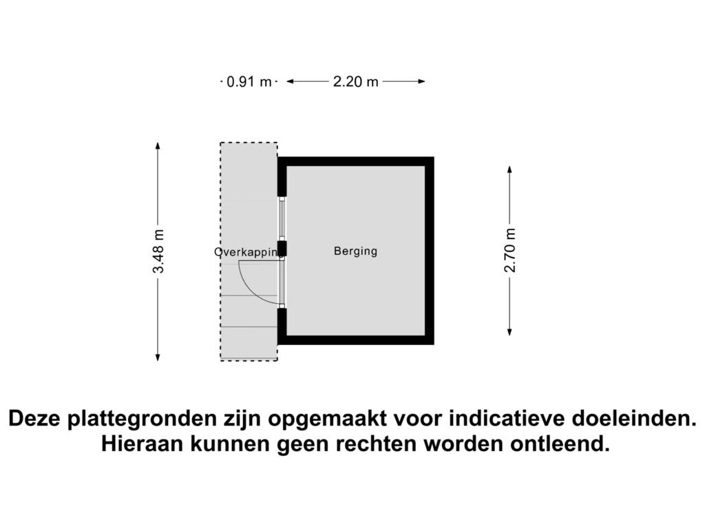 Bekijk plattegrond van Berging van Ceresstraat 22