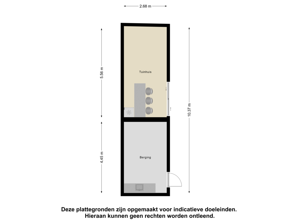 Bekijk plattegrond van Berging van Ceresstraat 22