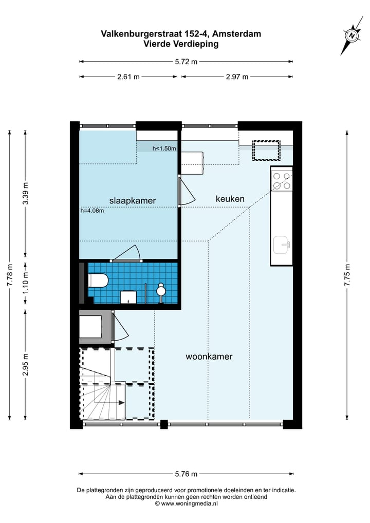 Foto 17 van Valkenburgerstraat 152-4
