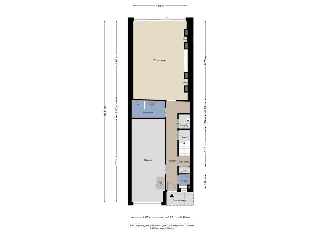 Bekijk plattegrond van Begane grond van Hof van de Paltz 79