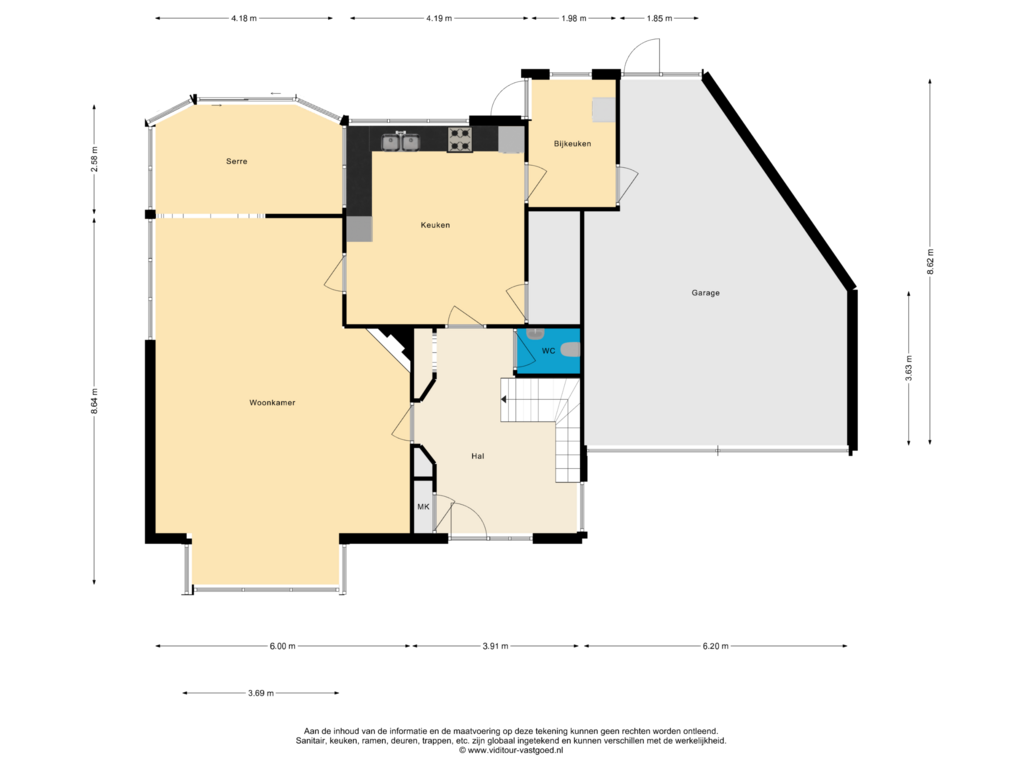 Bekijk plattegrond van Begane grond van Imkerberg 38